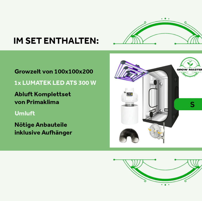 Growbox Komplettset Led Premium S | Miet-Set