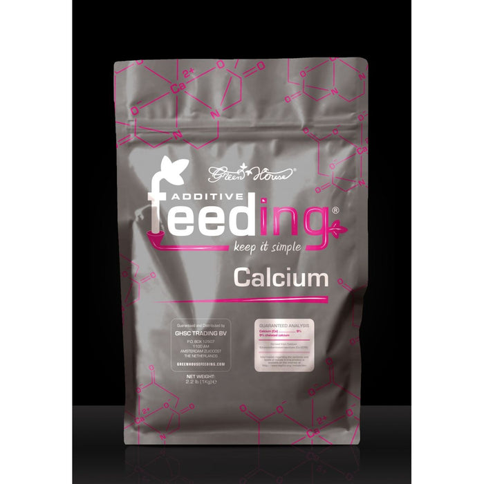 Additive Feeding CALCIUM 1 Kilo - GREEN HOUSE in Pulverform – Chelat-Kalzium zur gezielten Nährstoffversorgung bei Mangel
