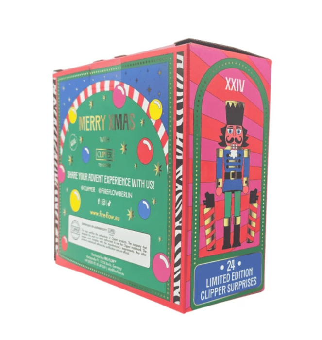 Clipper Kalender 2025 – offizieller Feuerzeug Adventskalender für Sammler und Fans