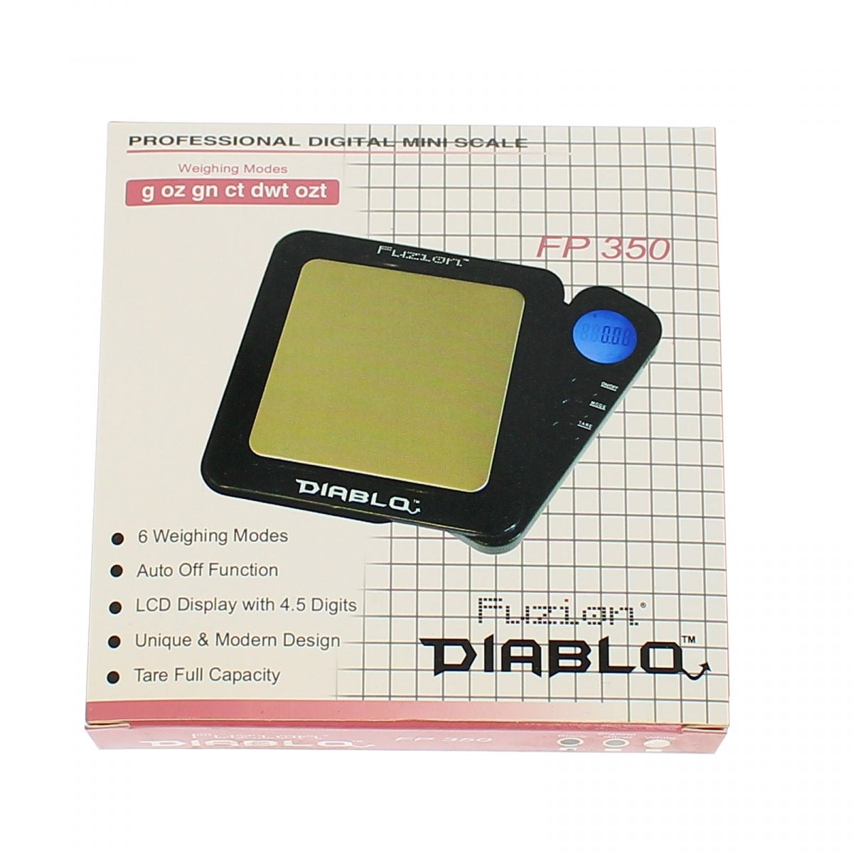 DIABLO FP350 Feinwaage Präzision 0,1gr - FUZION – Produktansicht 3