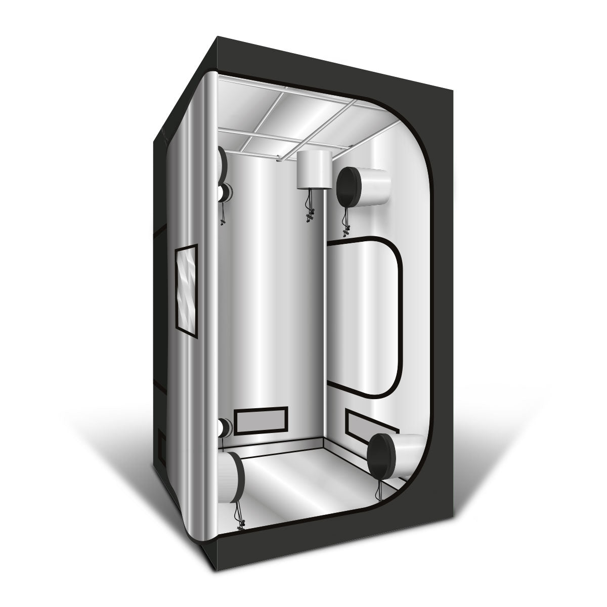 GREENCUBE - G-PRO Diamond 100x100x200cm – Produktansicht 2