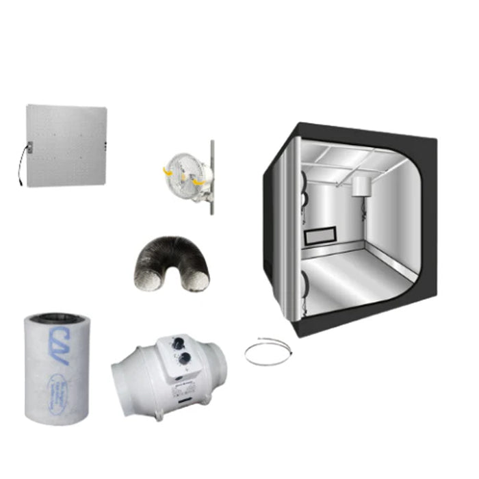 Growbox Komplettset Low Budget 90x60x100 150 Watt
