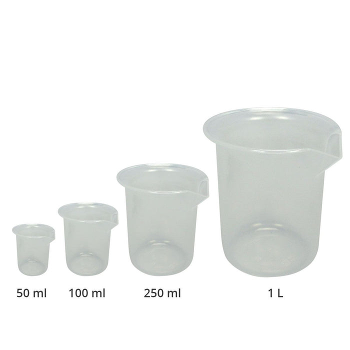 Messbecherpackung – 50–100–250–1000 ml