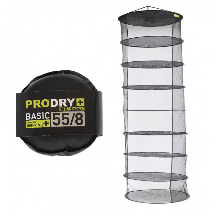 PRODRY Trockennetz Durchmesser 55 cm – 8 Ebenen
