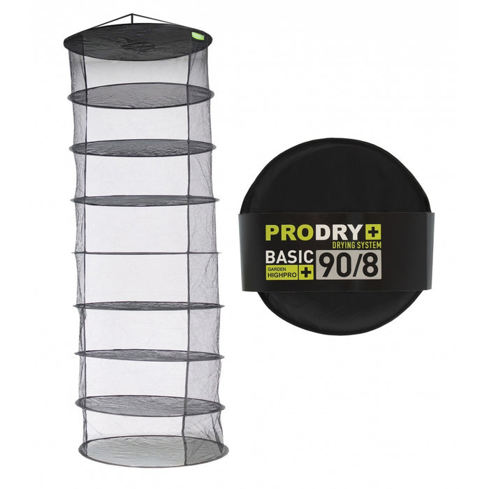 PRODRY Trockennetz Durchmesser 90 cm – 8 Ebenen