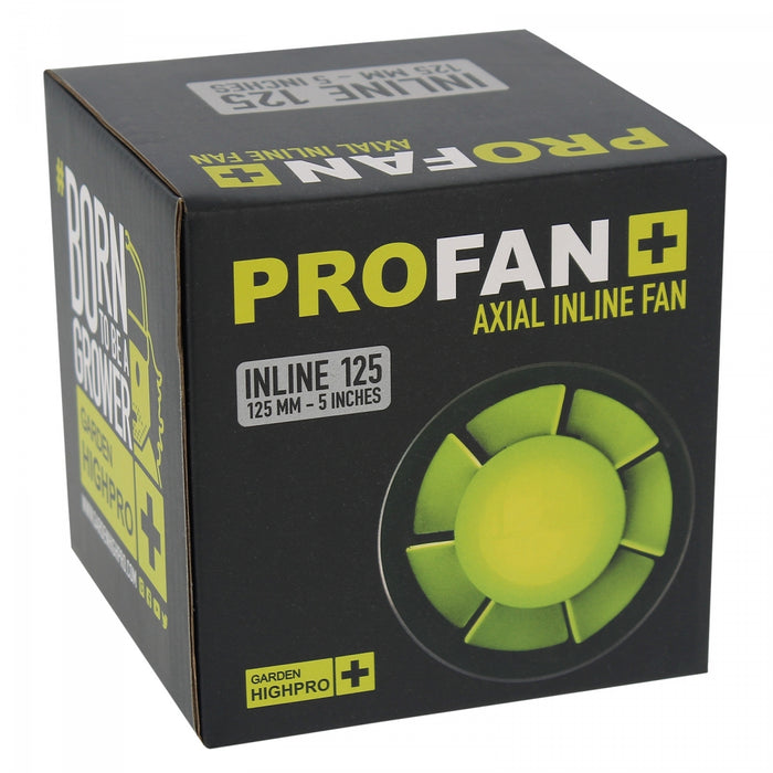 PROFAN Kanalabsauger 125 mm - 190 m³/h - Garten HIGHPRO