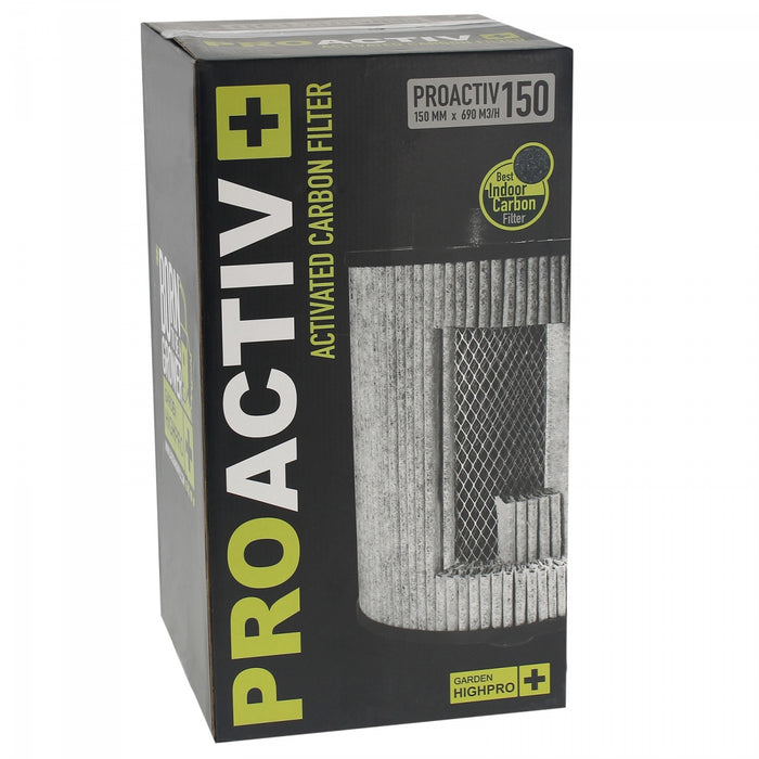 Proactiv-Kohlefilter 690 m3/h – 150 mm – Garden HighPro
