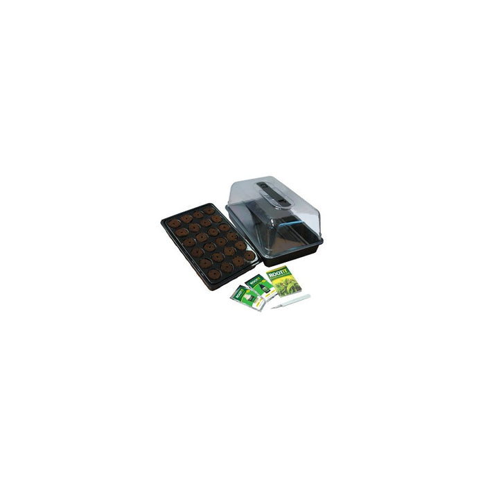 ROOT!T MINI-GEWÄCHSHAUS-KIT – SCHWÄMME + GEL + SKALPELL
