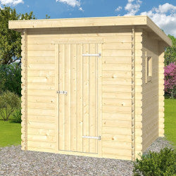 Tuindeco - Massivholzschuppen 4,2 m² - 19 mm - Eigo – Produktansicht 2