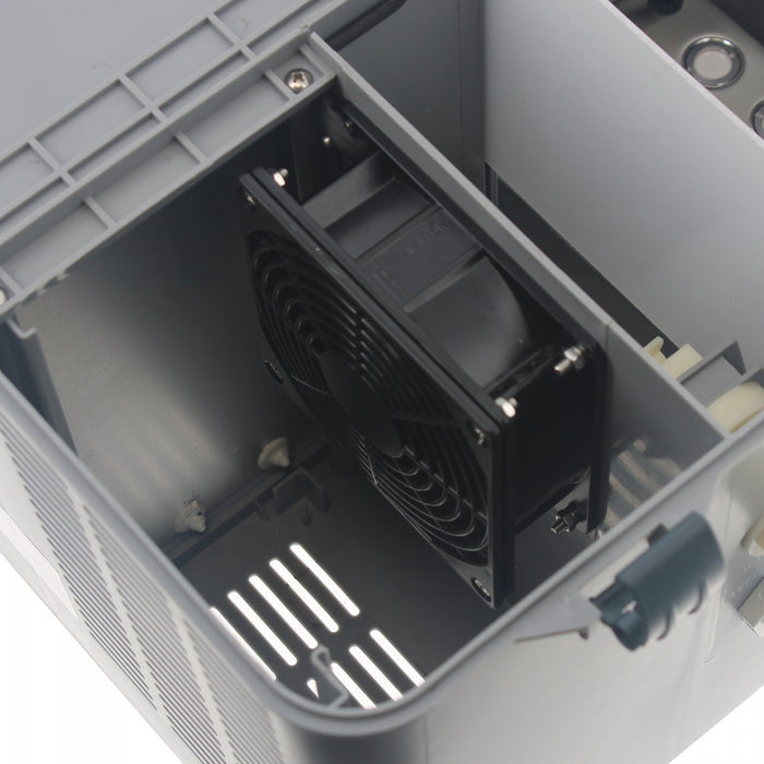 Professioneller Ultraschallbefeuchter mit 10 Keramikzellen und 5,5 Liter pro Stunde von RODWIN Electronics für Gartenbau und Innenräume.