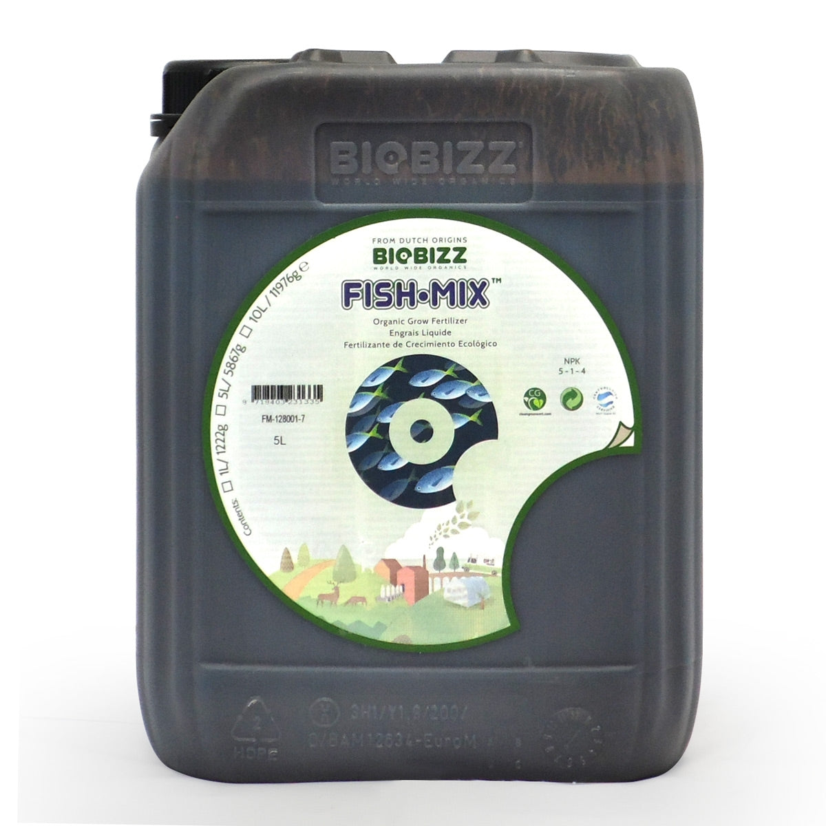 BioBizz Fish Mix Dünger für mikrobielles Bodenleben