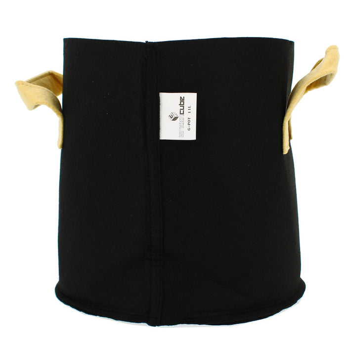 PACKUNG MIT 10 GREENCUBE TEXTIL-TÖPFEN – SCHWARZ 11L