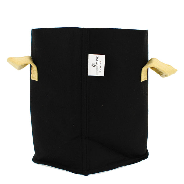 PACKUNG MIT 10 GREENCUBE TEXTIL-TÖPFEN – SCHWARZ 15L