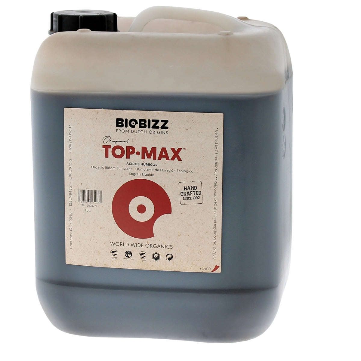BioBizz Top Max 10 Liter organischer Blütedünger