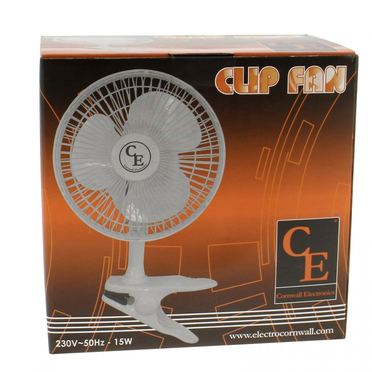 15-W-Clip-Lüfter – 2 Geschwindigkeiten – CORNWALL Electronics – Produktansicht 5