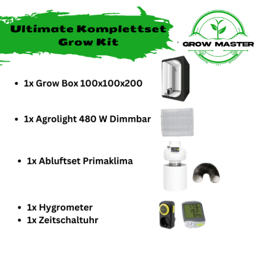 Growbox Komplettset Ultimate 100x100x200 – Produktansicht 2