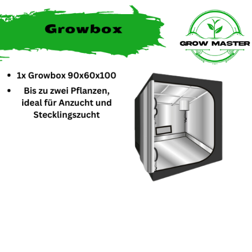 Growbox Komplettset Low Budget 90x60x100 85 Watt – Produktansicht 2