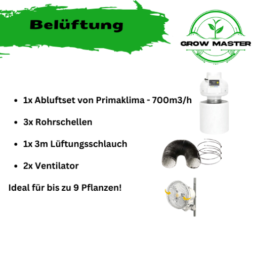 Growbox Komplettset Led Premium L – Produktansicht 3