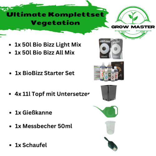 Growbox Komplettset Ultimate 100x100x200