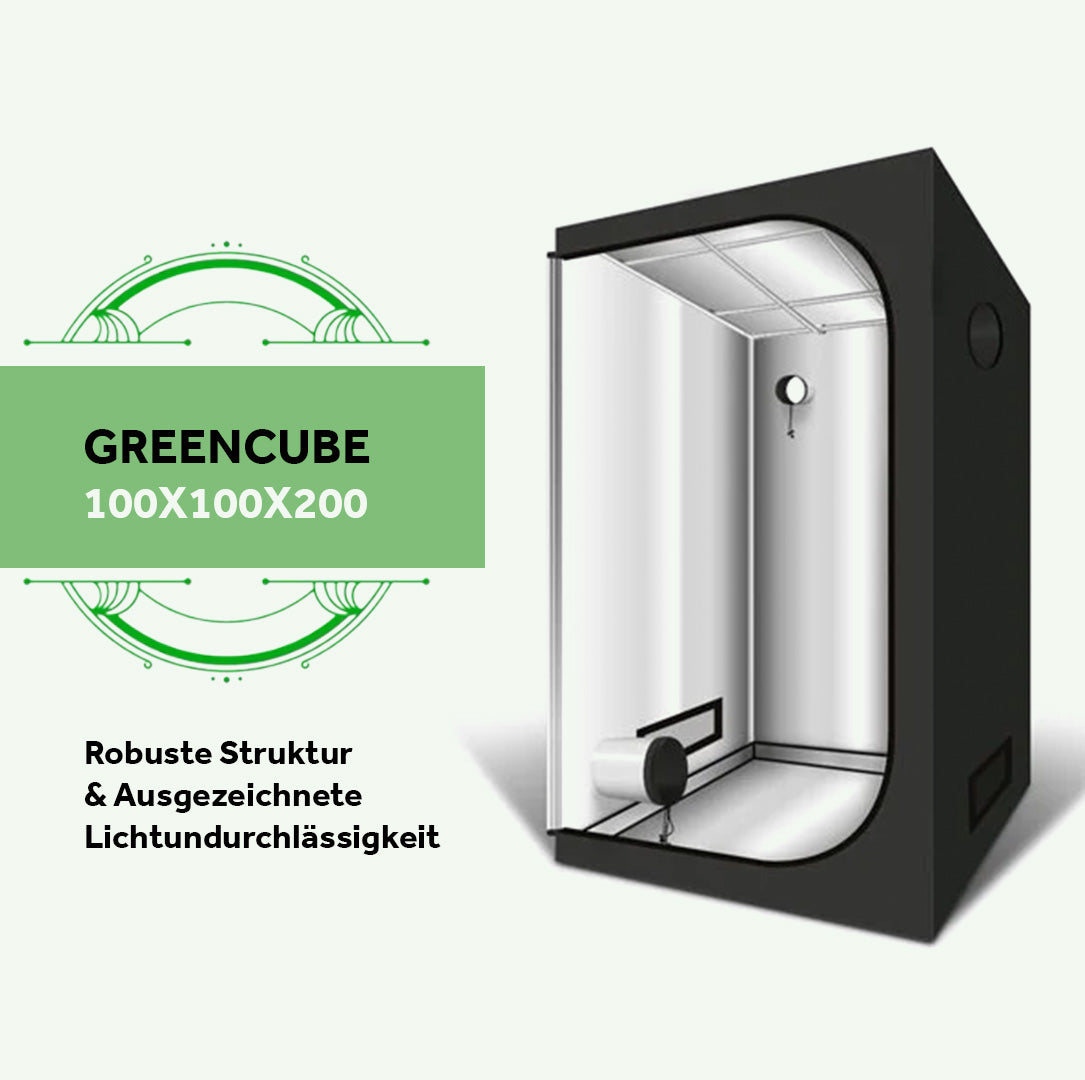 Grow Komplettset Premium M mit Growzelt und Belüftungssystem