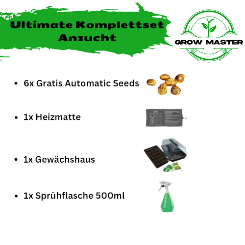 Growbox Komplettset Ultimate 100x100x200