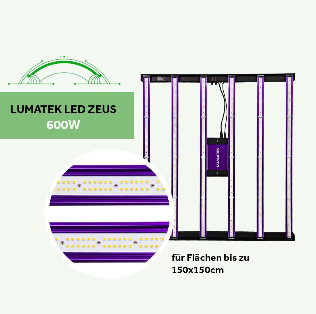 Indoor Grow Komplettset Premium L mit LED Growlampe
