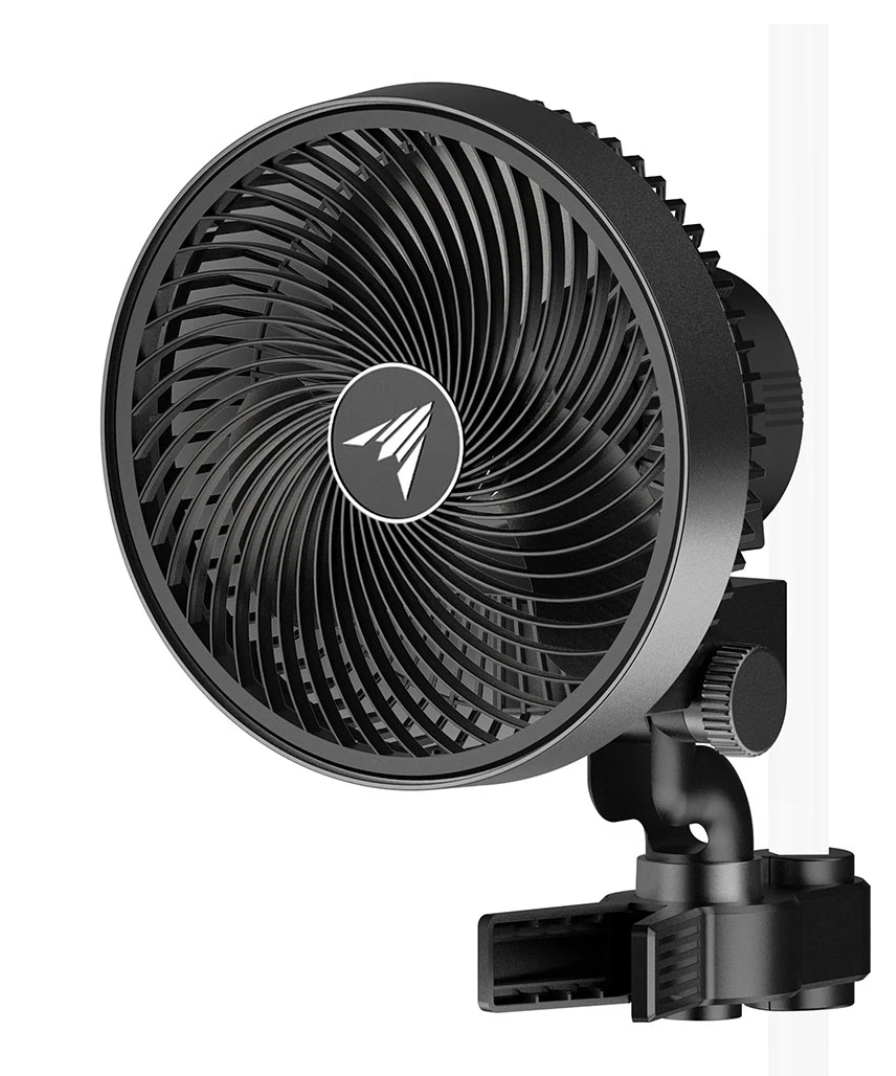 AC Infinity CLOUDRAY S6 GEN 2 Clip-Ventilator für Growzelte mit 10 Geschwindigkeiten, dynamischen Windmodi, IP44-Schutz und smarter WiFi-Steuerung – leistungsstark, leise und effizient für optimales Pflanzenwachstum.