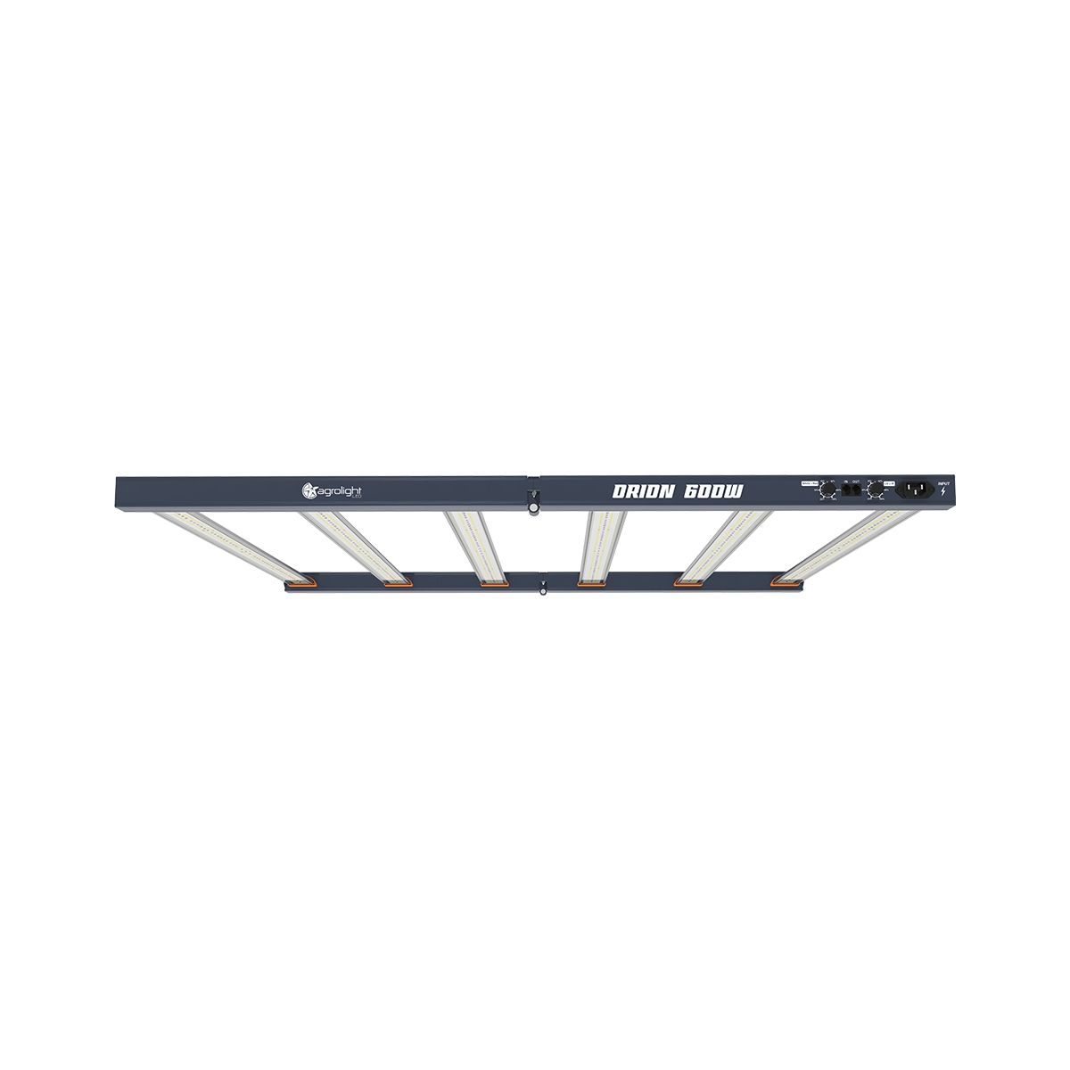 AGROLIGHT Orion 600W LED-Panel beleuchtet Indoor-Grow-Zelt mit Pflanzen in allen Wachstumsphasen