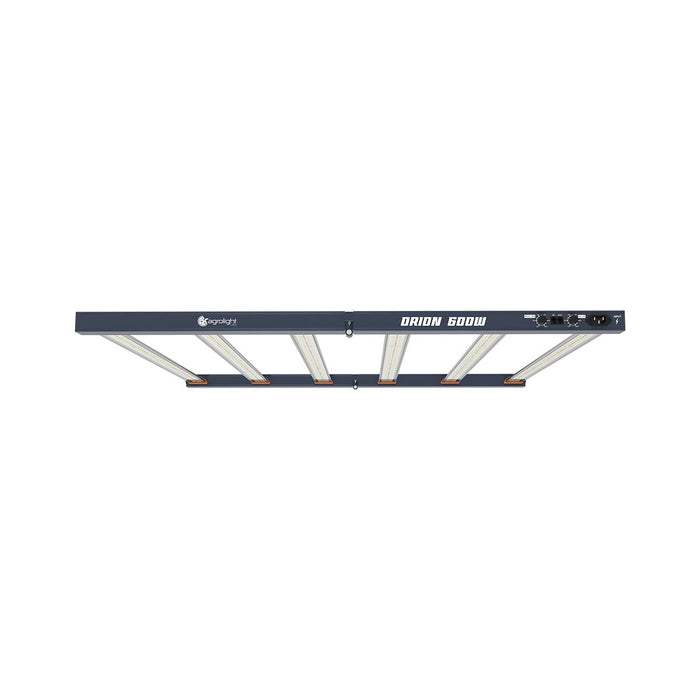 AGROLIGHT Orion 600W LED-Panel beleuchtet Indoor-Grow-Zelt mit Pflanzen in allen Wachstumsphasen