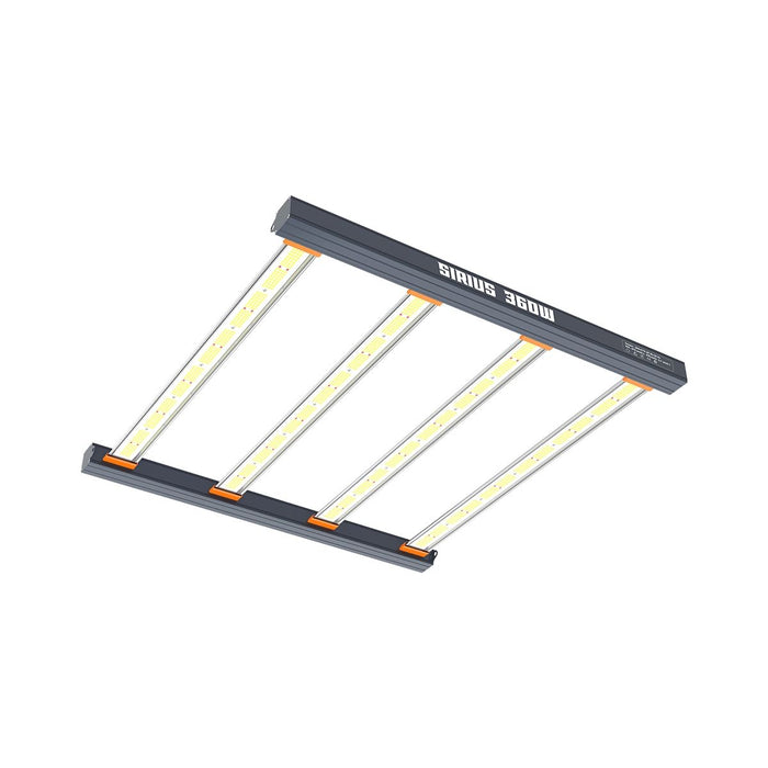 Technische Abmessungen des AGROLIGHT Sirius 360W LED-Panels – 75x75x40 cm, ideal für 1x1 m Grow-Flächen