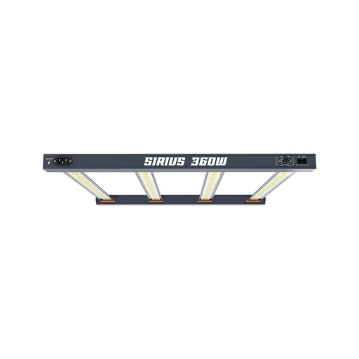 AGROLIGHT Sirius 360W LED-Panel beleuchtet Indoor-Grow-Zelt mit Pflanzen in allen Wachstumsphasen