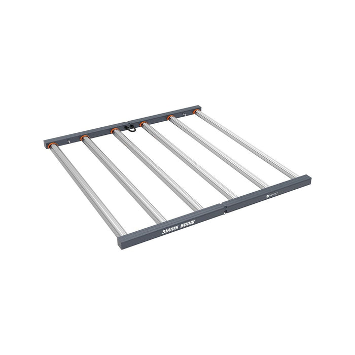 Technische Abmessungen des AGROLIGHT Sirius 600W LED-Panels – 110x106,5x47,5 cm, ideal für 150x150 cm Grow-Flächen
