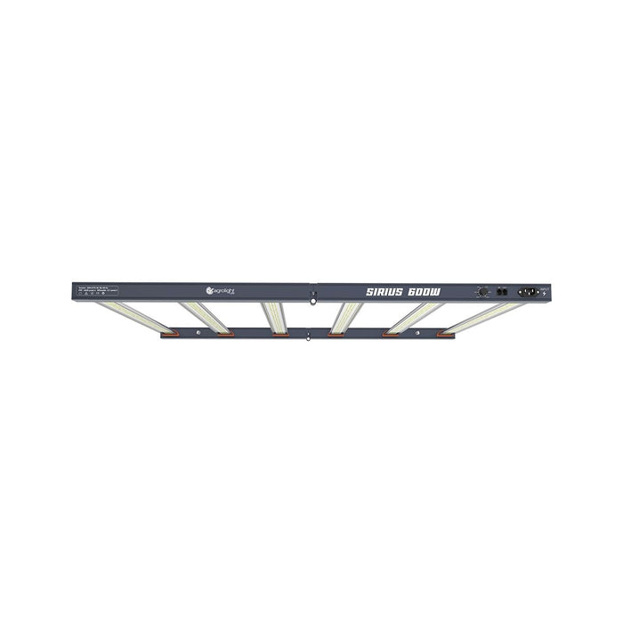 AGROLIGHT Sirius 600W LED-Panel beleuchtet Indoor-Grow-Zelt mit Pflanzen in allen Wachstumsphasen