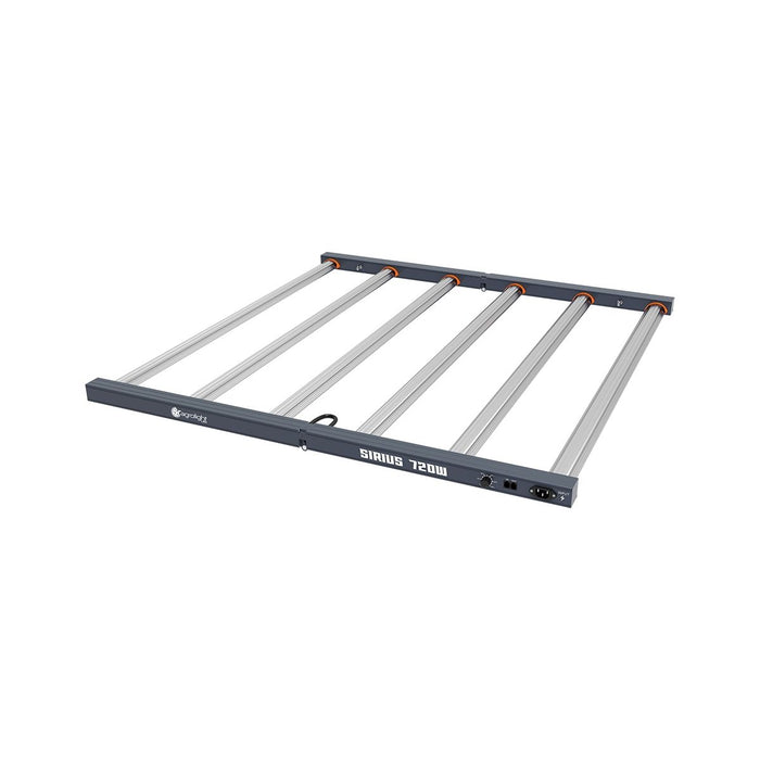 Integrierter Dimmer und RJ-Controller-Anschluss des AGROLIGHT Sirius 720W LED-Panels