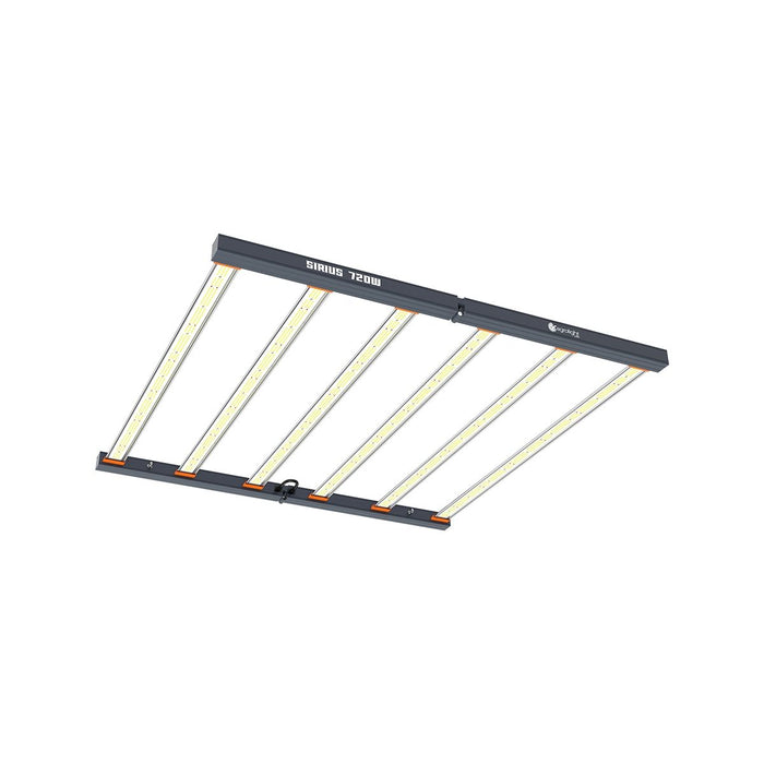 AGROLIGHT Sirius 720W LED-Panel beleuchtet Indoor-Grow-Zelt mit Pflanzen in allen Wachstumsphasen