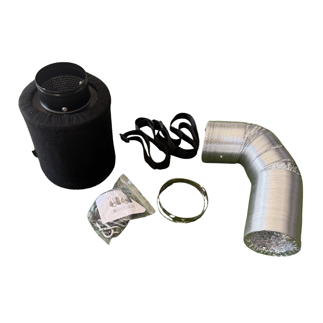 Abluftset 200m3/h Aktivkohlefilter