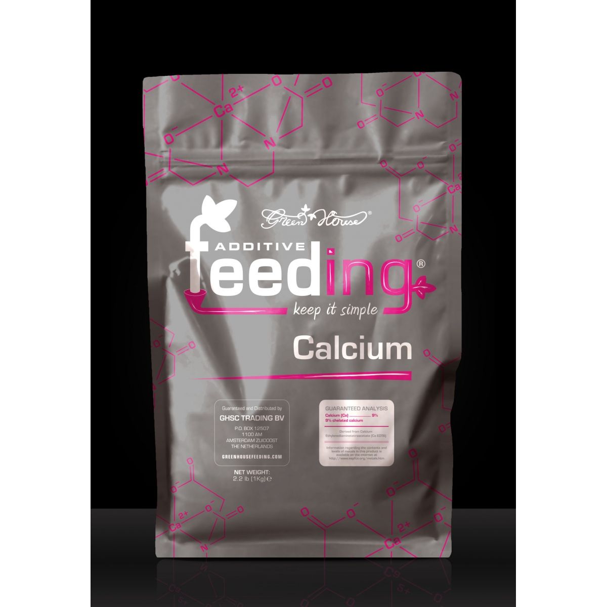 Additive Feeding CALCIUM 1 Kilo - GREEN HOUSE in Pulverform – Chelat-Kalzium zur gezielten Nährstoffversorgung bei Mangel