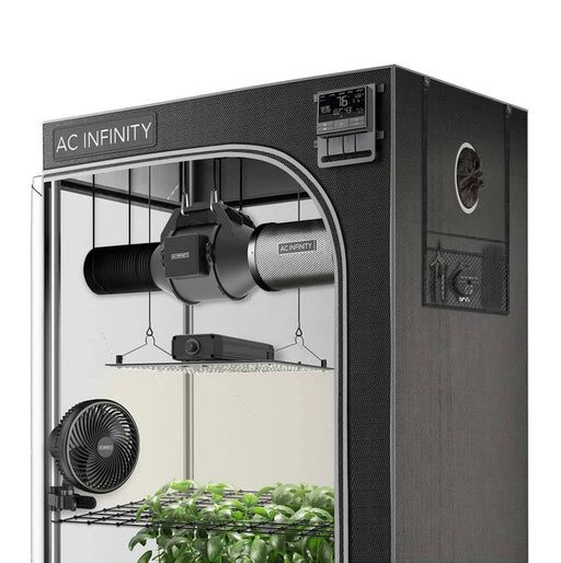 Advance Grow Zelt-System 60x60 mit LED, Controller und Lüftung – Komplettset für 1 Pflanze