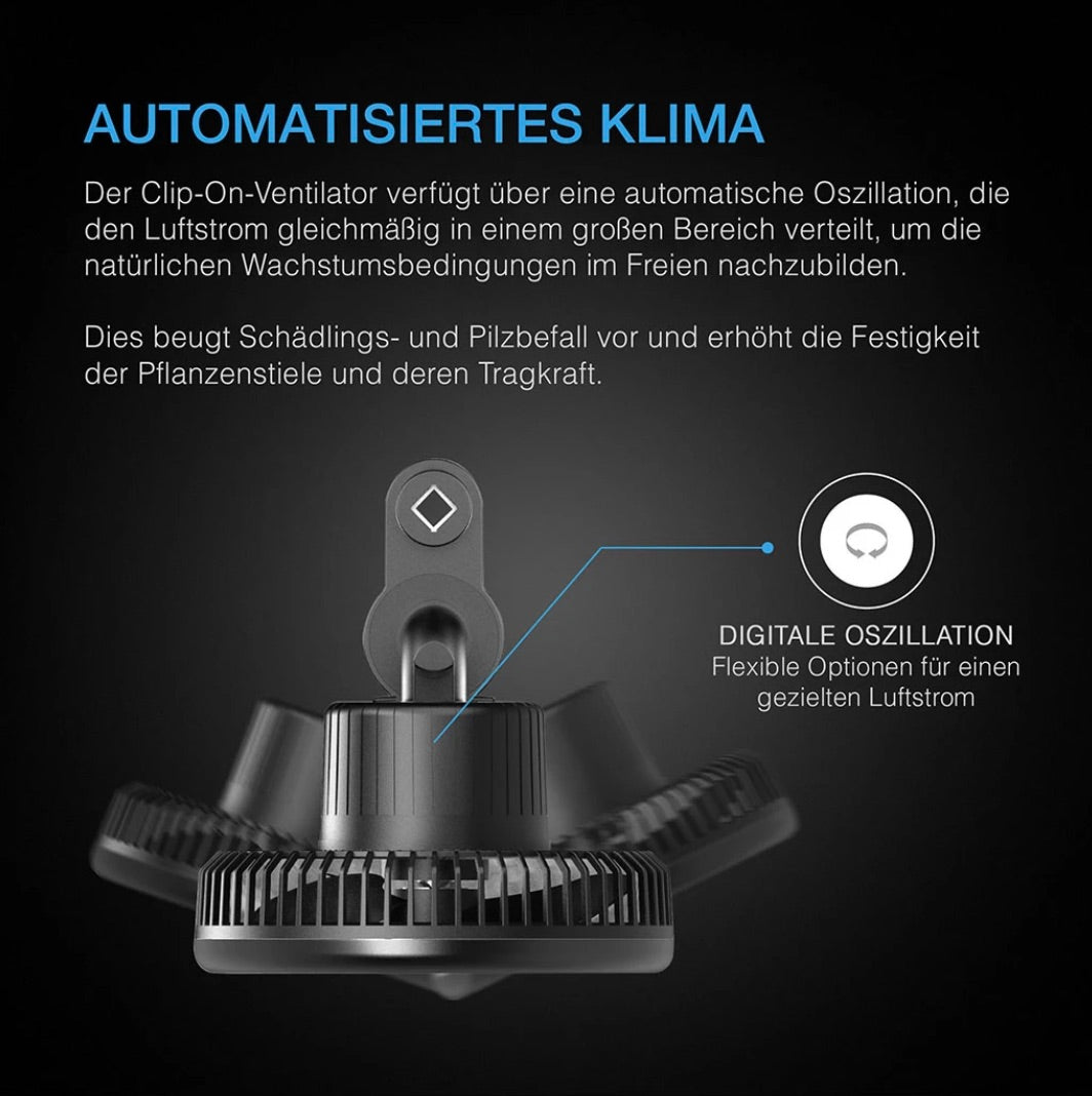 Advance Grow Zelt-System 90x90x180 – Komplettes Indoor-Grow-Set mit LED-Licht, Lüfter, Filter und App-Steuerung für bis zu 3 Pflanzen