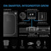 Advance Grow Zelt-System PRO 120x120x200 – Komplettes Growbox Set mit LED-Licht, Ventilation, Controller und Zubehör für 4 Pflanzen.