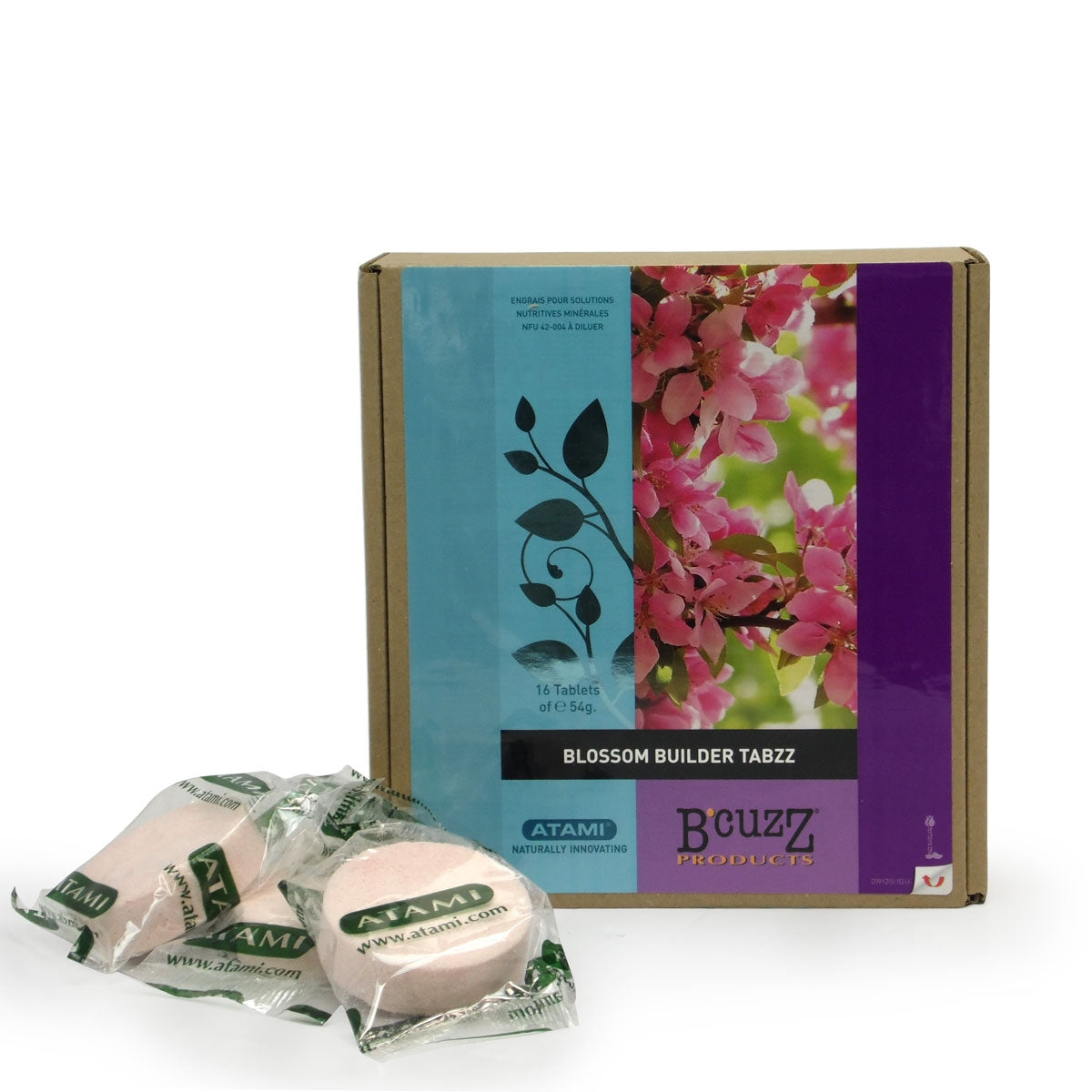 B'Cuzz BLOSSOM Builder TABZZ x 16 - ATAMI – Produktansicht 2