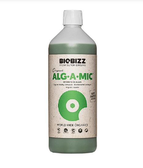 Biobizz Alg A Mic 1L Algenbasierter Pflanzenbooster für Erde Kokos Hydro