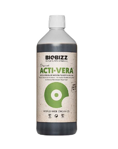 BioBizz Acti-Vera 1L veganer Pflanzenbooster für Erde, Kokos und Hydro
