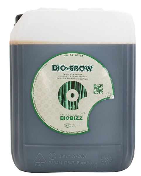 Biobizz Bio Grow 10L Wachstumsdünger für Erde und Substratmischungen