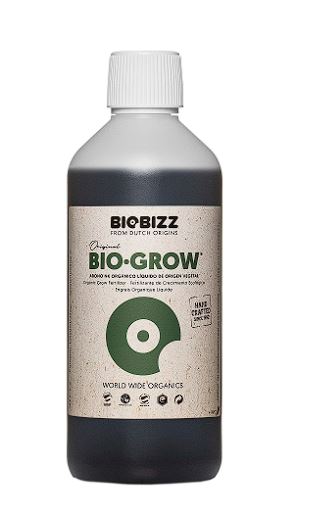 Biobizz Bio Grow 500ml Bio-Dünger mit Zuckerrübenextrakt und Vitaminen
