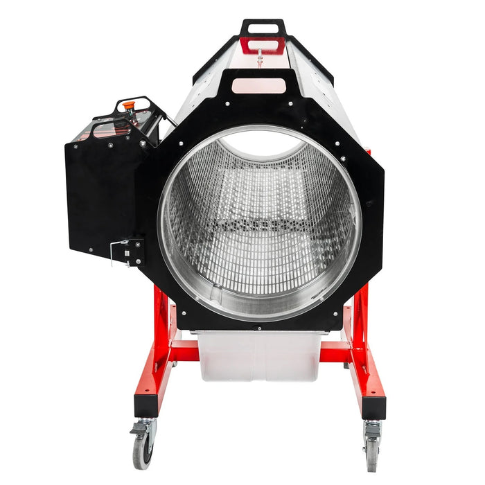 Soft-Tumble-Technologie beim Dry Batch Trimmer Modell 4