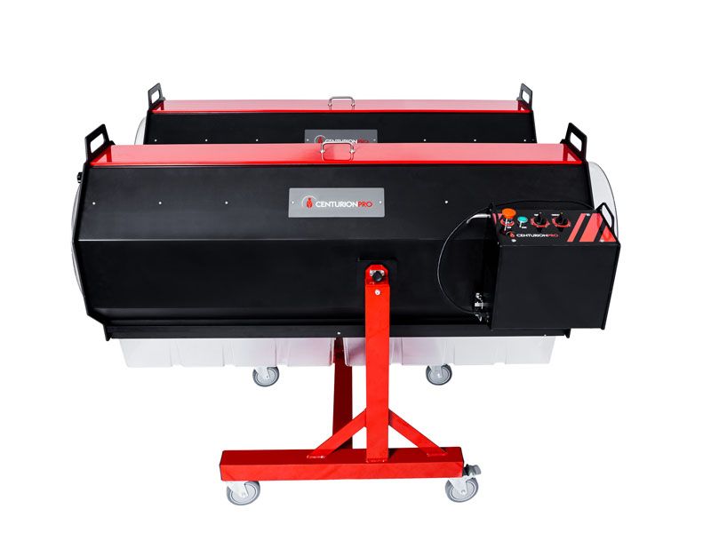 Edelstahl-Trommel des Dry Batch Trimmer DBT Model 5