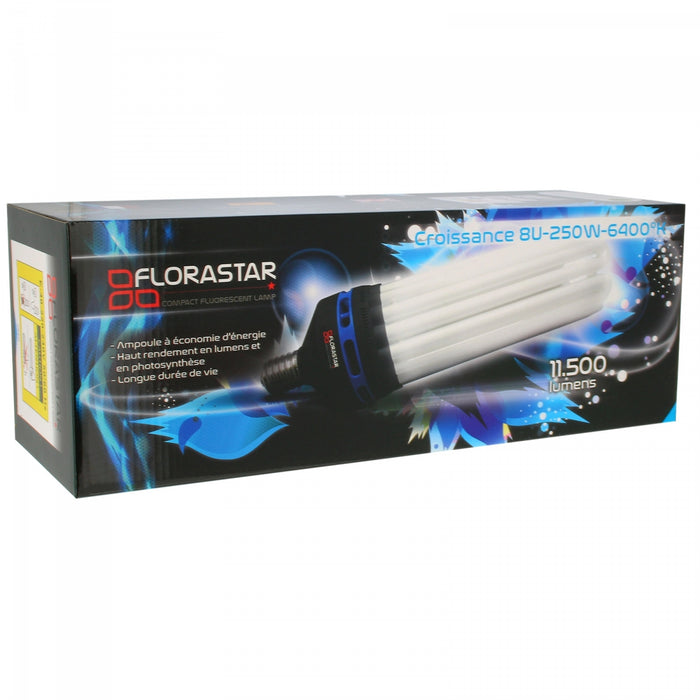 CFL-Lampe 250W Wachstum 6400K° - FLORASTAR