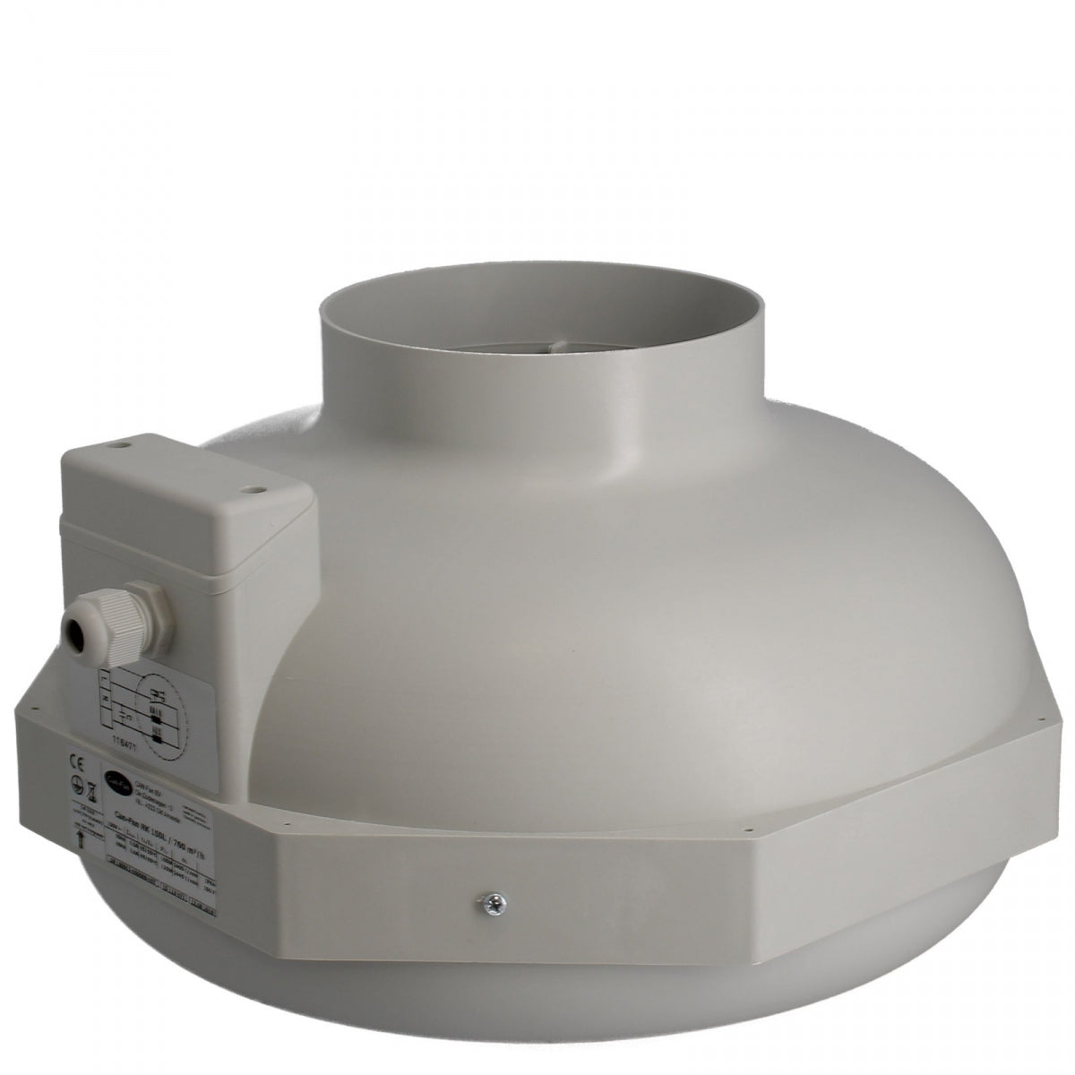 Can-Fan RUCK 150L – 760 m3/h – Durchmesser 150 mm – Einzelgeschwindigkeit – Produktansicht 2