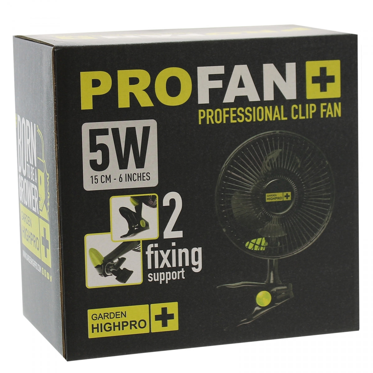 Clip-Ventilator 5 W – 1 Geschwindigkeit – GARDEN HIGHPRO – Produktansicht 5